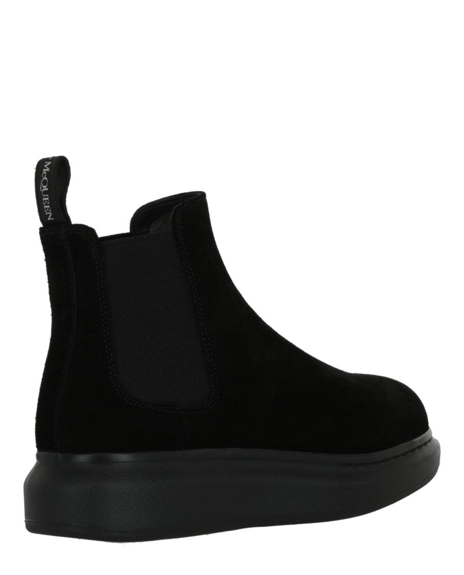 Alexander Mcqueen Leather Chelsea Boot
