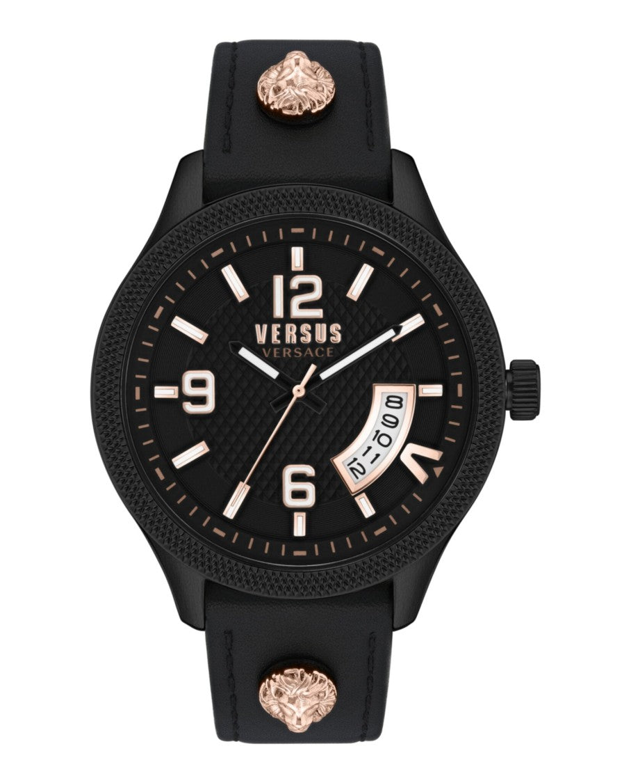 Versus Versace Reale Leather Watch