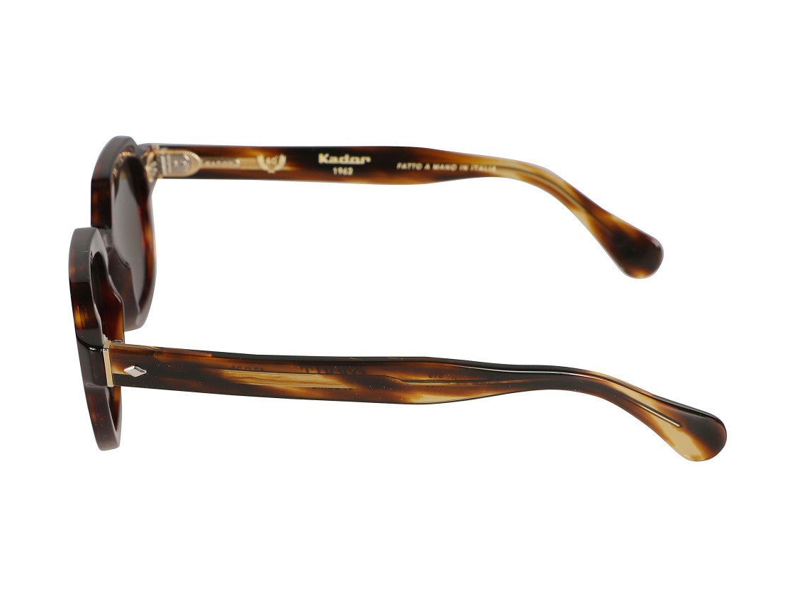 Kador Tortoiseshell Orbit Special-S Geometric Sunglasses