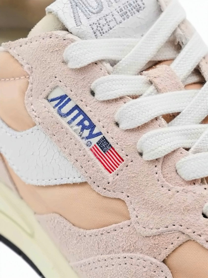 Autry Retro-Inspired Sneakers With Suede And Nylon Detailing