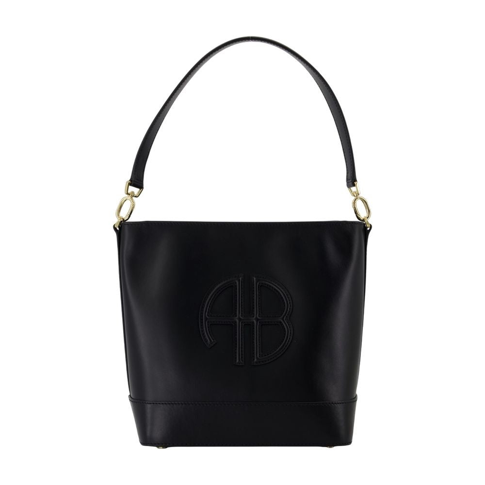Anine Bing Lili Bucket Bag - Leather - Black