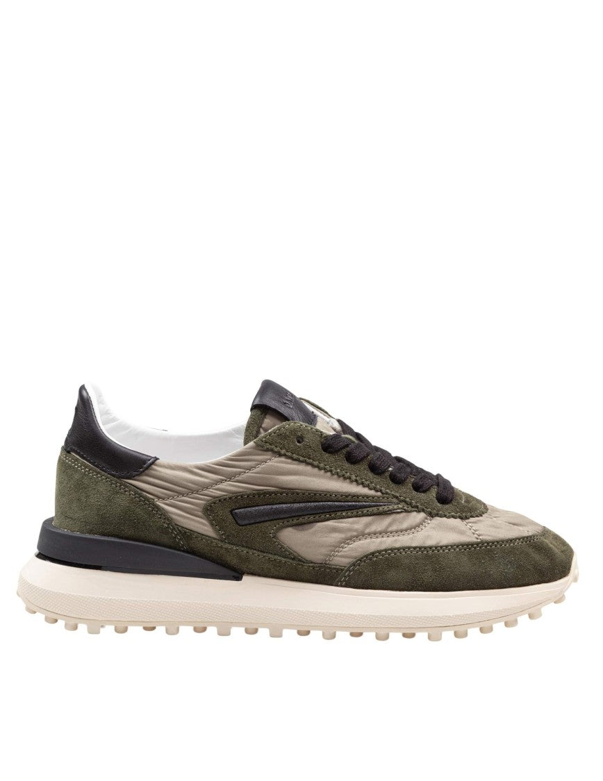 D.A.T.E Nylon And Suede Running Sneakers