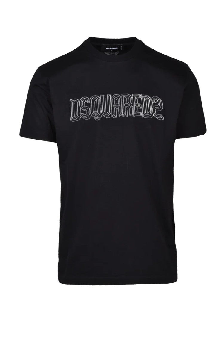 Dsquared2 Cotton T-Shirt - Black