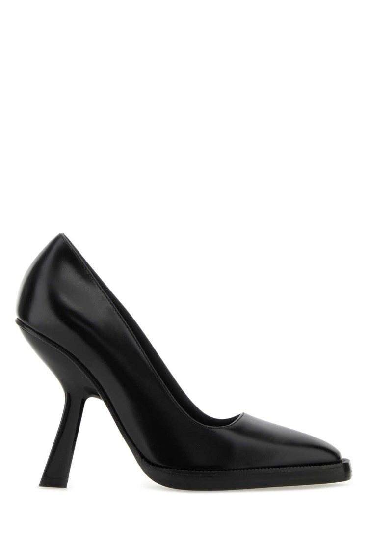 Salvatore Ferragamo Black Leather Anser X5 Pumps