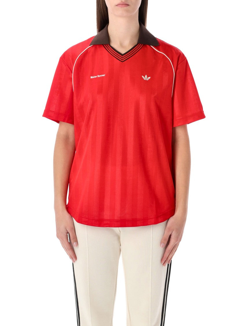 Adidas X Wales Bonner Adidas X Wales Bonner Knitted Football T-Shirt