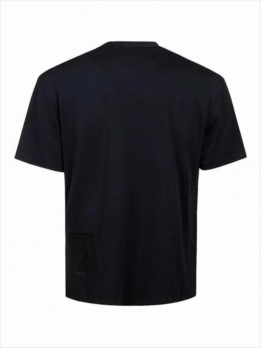 Ten C Short-Sleeved T-Shirt With Classic Crew Neck And Relaxed Fit