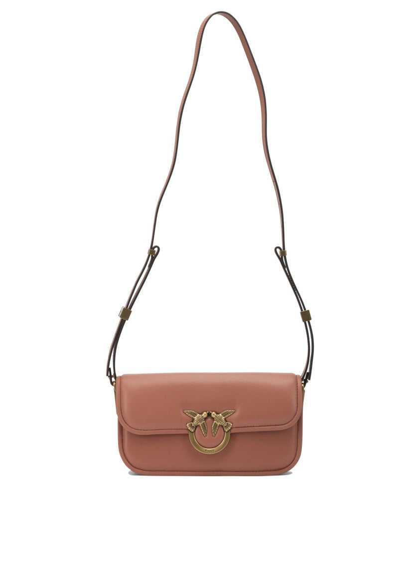 Pinko Leather Crossbody Bag