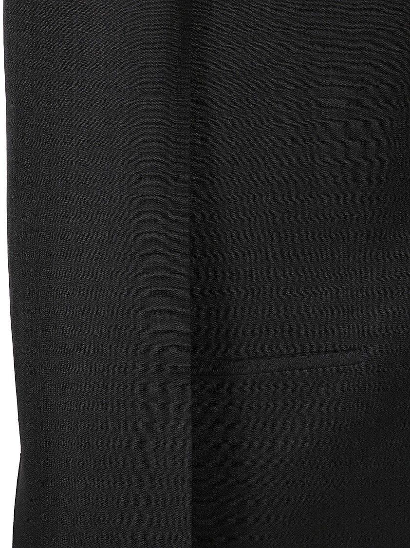 Jil Sander Tailored Black Women's Jacket With Structured Silhouette