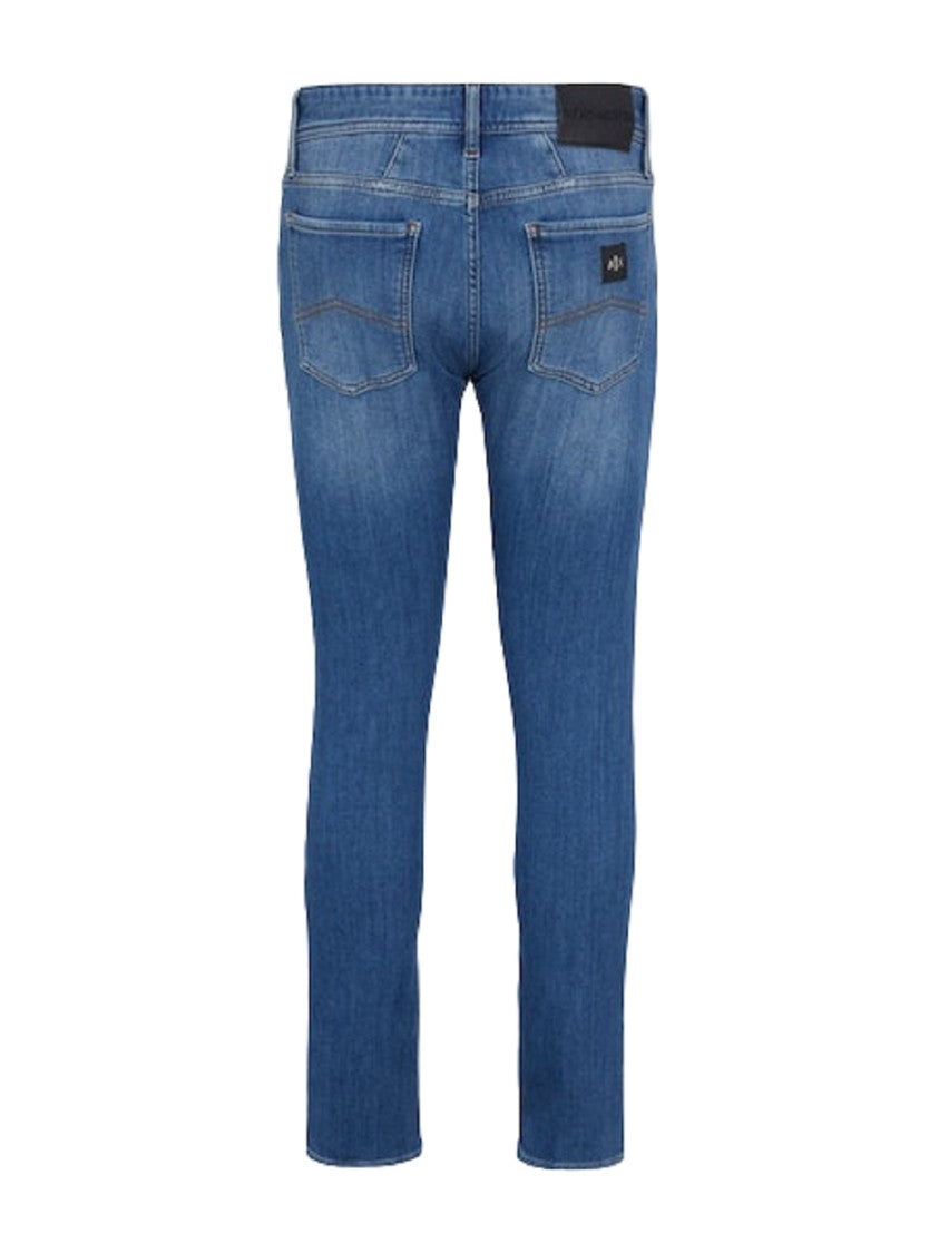 Armani Exchange Skinny Fit Blue Jeans