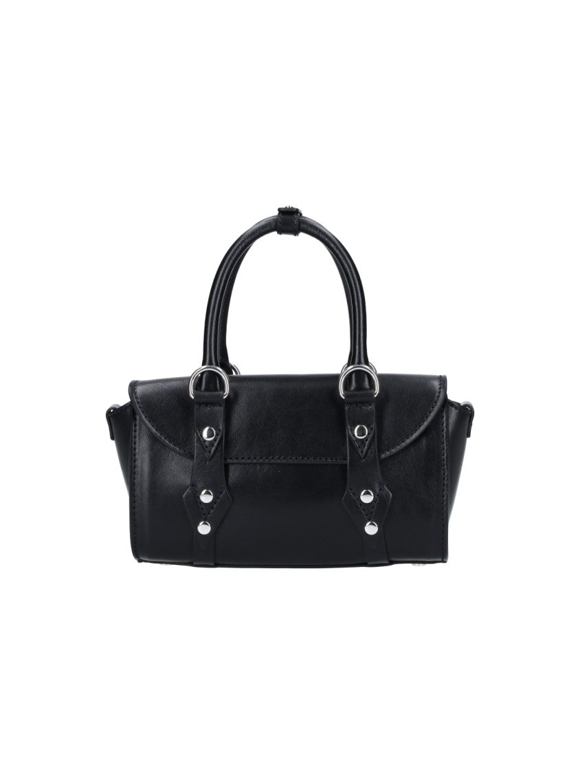 Vivienne Westwood Black Bettina Studded Leather Handbag