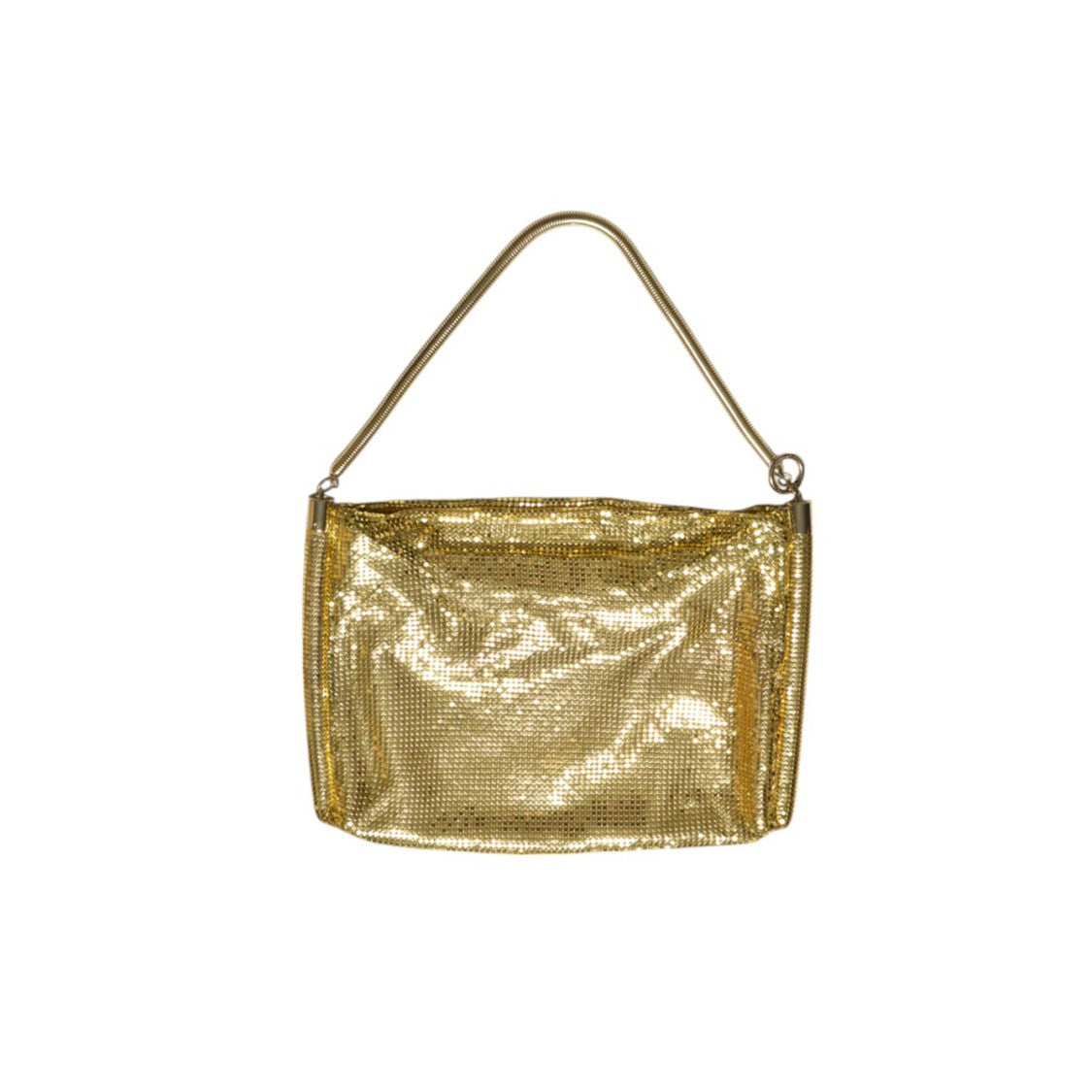 Rabanne Handheld Chainmail Pouch With Adjustable Snake Chain