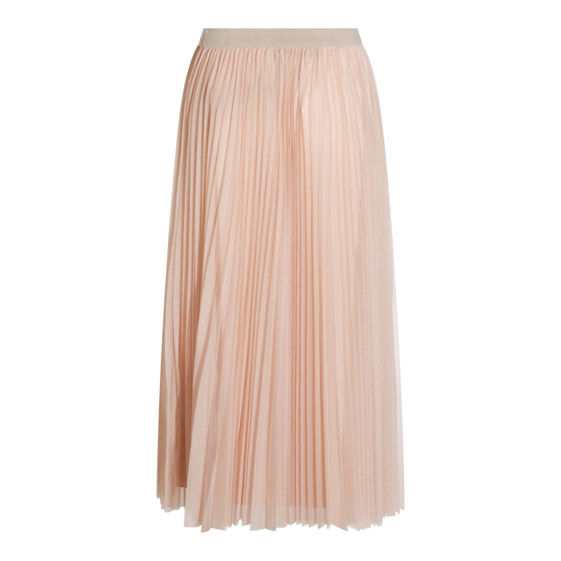 Fabiana Filippi Casha Tulle Draped Line Maxi Skirt