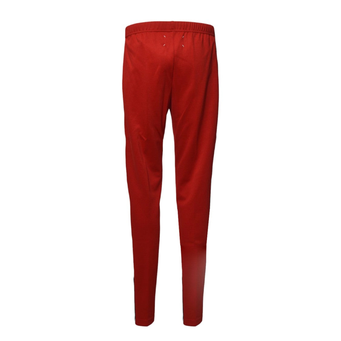 Maison Margiela Red Jersey Track Pants With Side Band