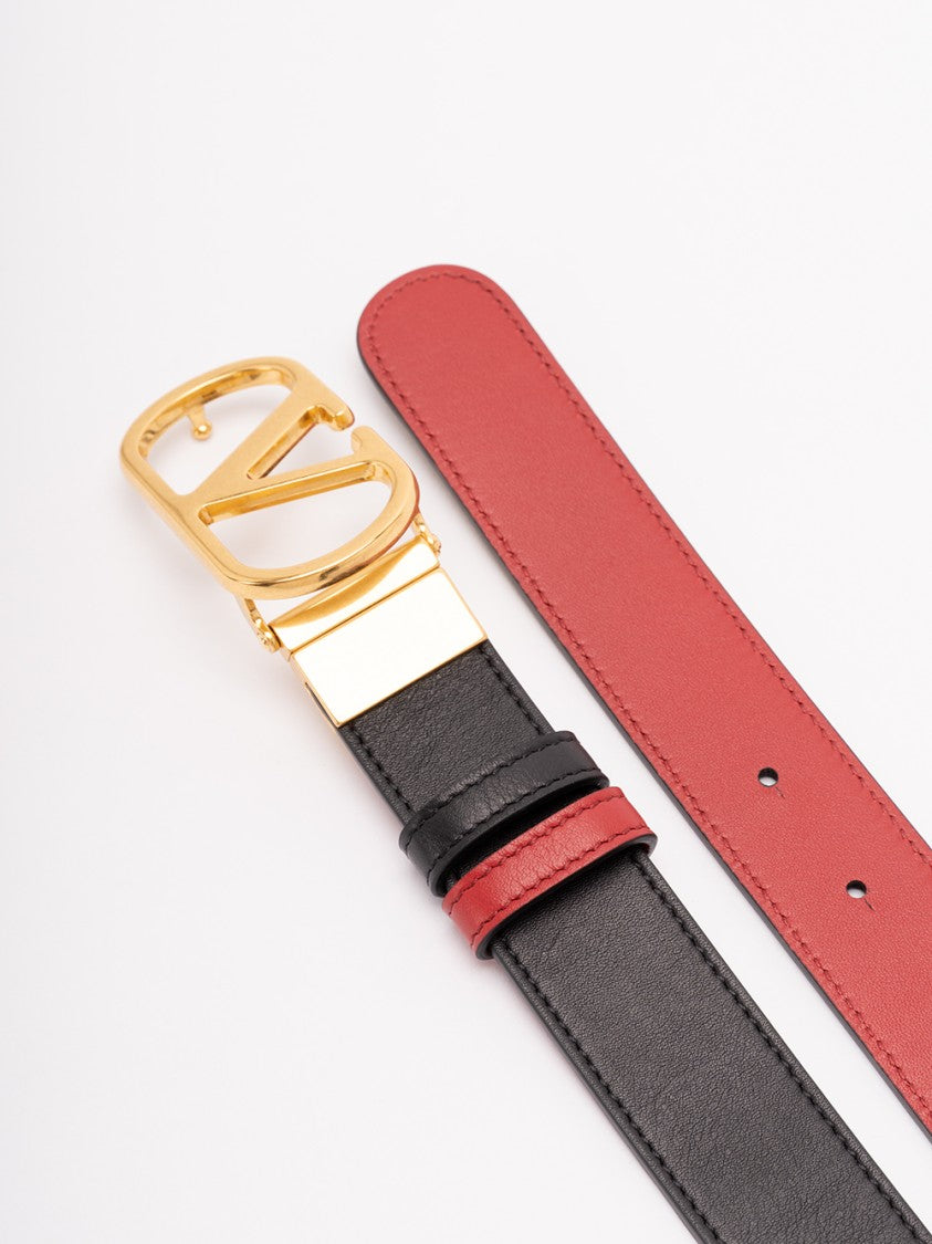 Valentino Garavani `Vlogo Signature` Reversible Belt
