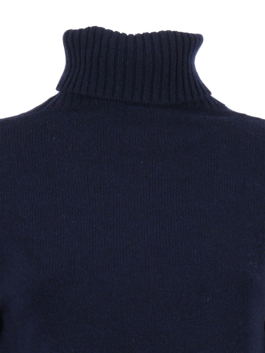 Kangra Cashmere Regular Fit Turtleneck With Dropped Hem