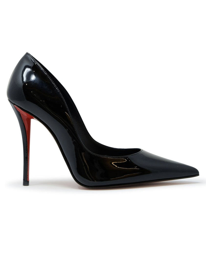 Christian Louboutin Black Patent Miss Z 100 Pumps