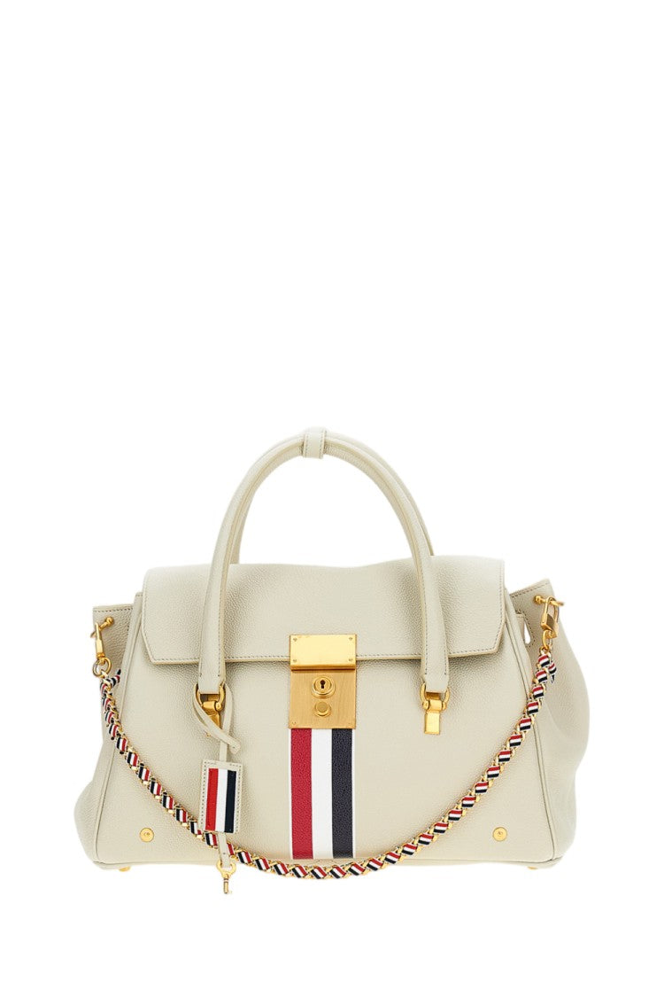 Thom Browne Bolton Bag In Soft Pebble Grain Leather
