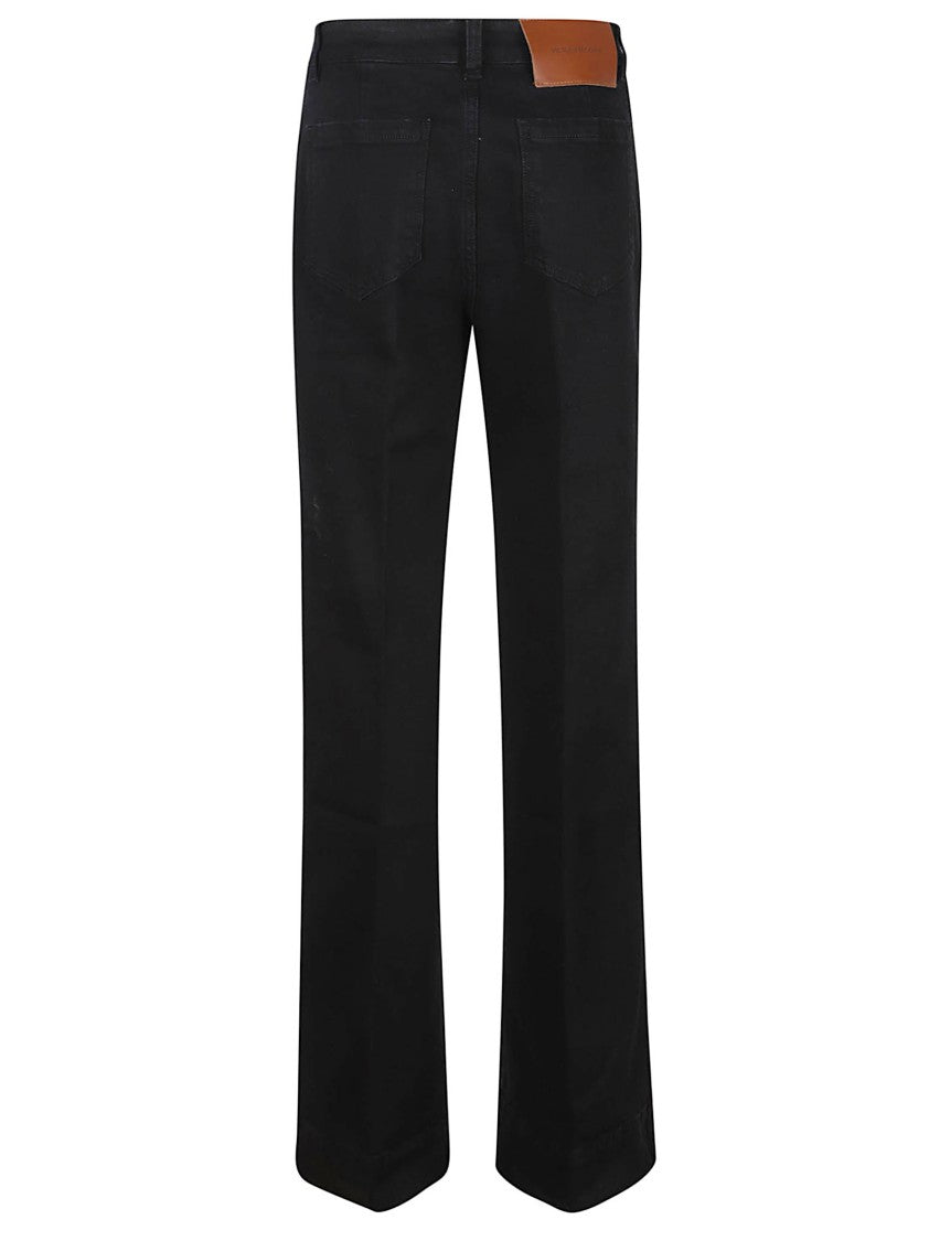 Victoria Beckham Straight-Leg Jeans With Flared Hem