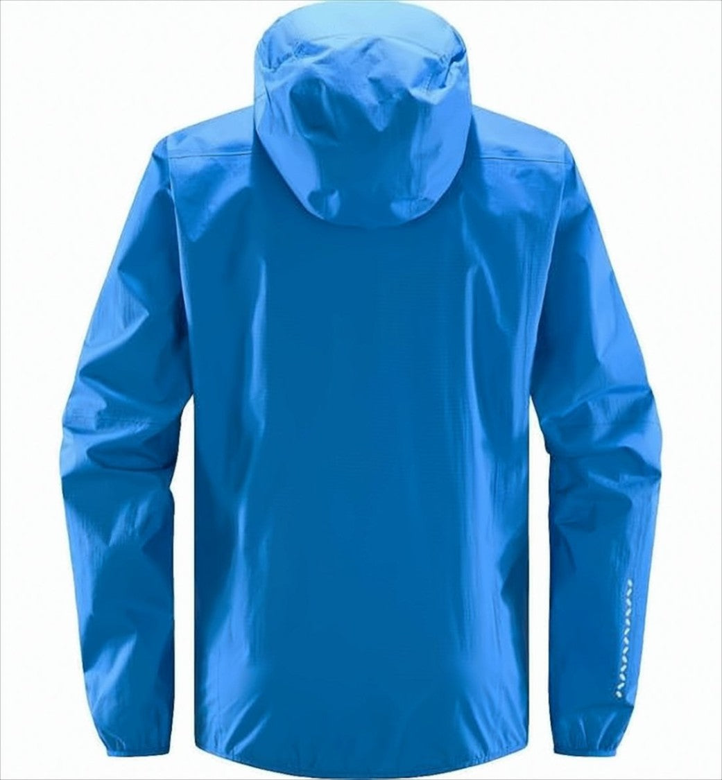 Haglöfs Streamlined Front-Zip Lightweight Jacket With Attached Hood