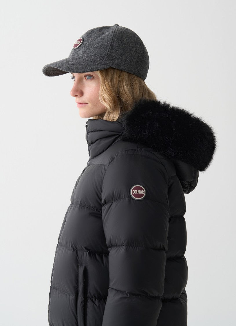 Colmar Originals High-Neck Synthetic-Fur Puffer