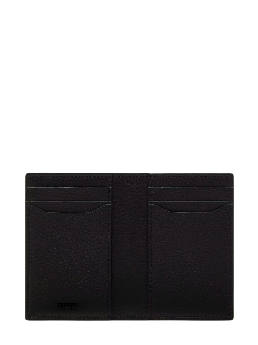 Ferrari Gt Soft Granata Leather Card Holder