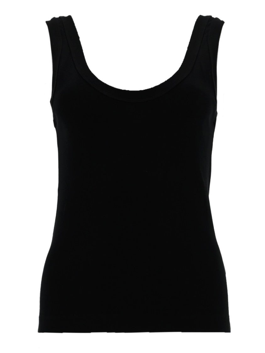 Brunello Cucinelli Fitted Scoop-Neck Stretch Cotton Tank Top