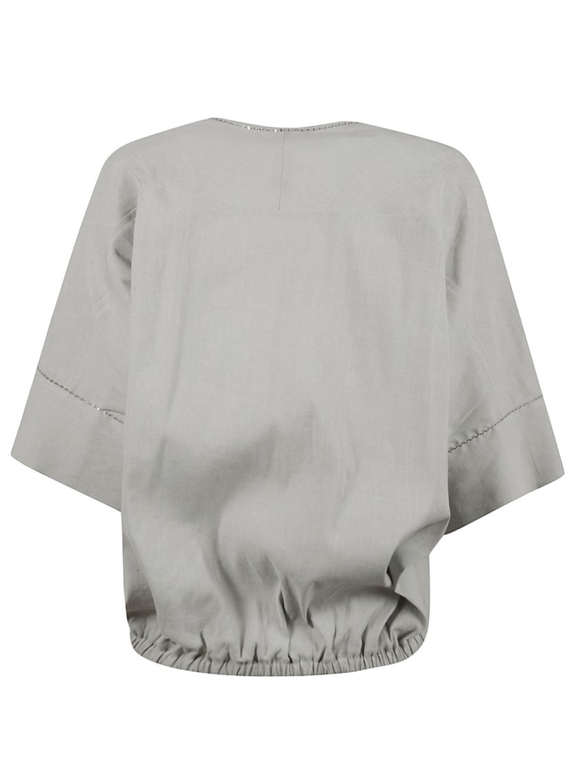 Fabiana Filippi Relaxed Fit V-Neck Shirt