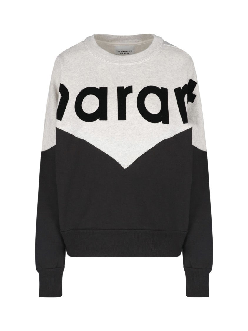 Isabel Marant Étoile Two-Tone Chevron Pattern Sweater