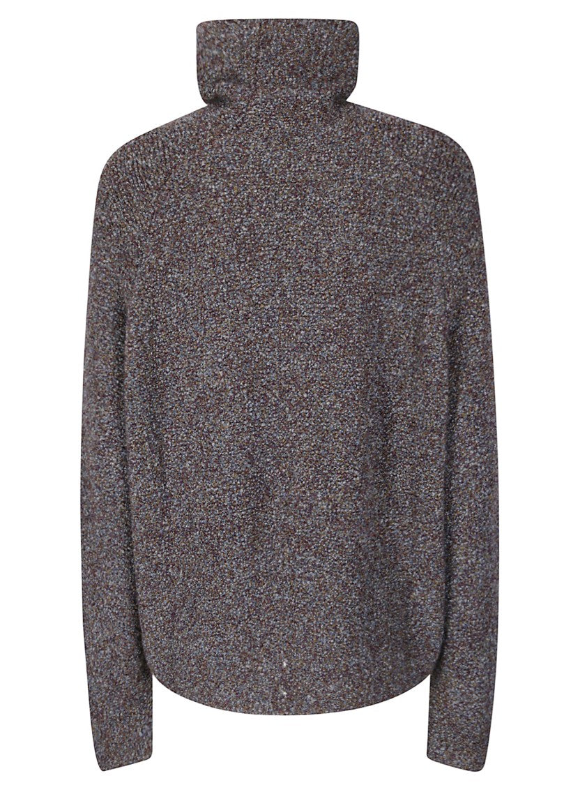Boboutic Textured High-Neck Sweater