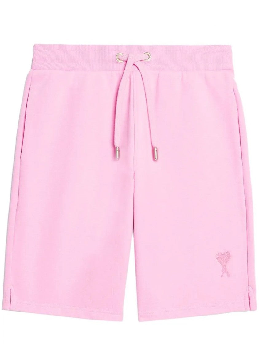Ami Paris Bermuda Shorts With Drawstring Waist
