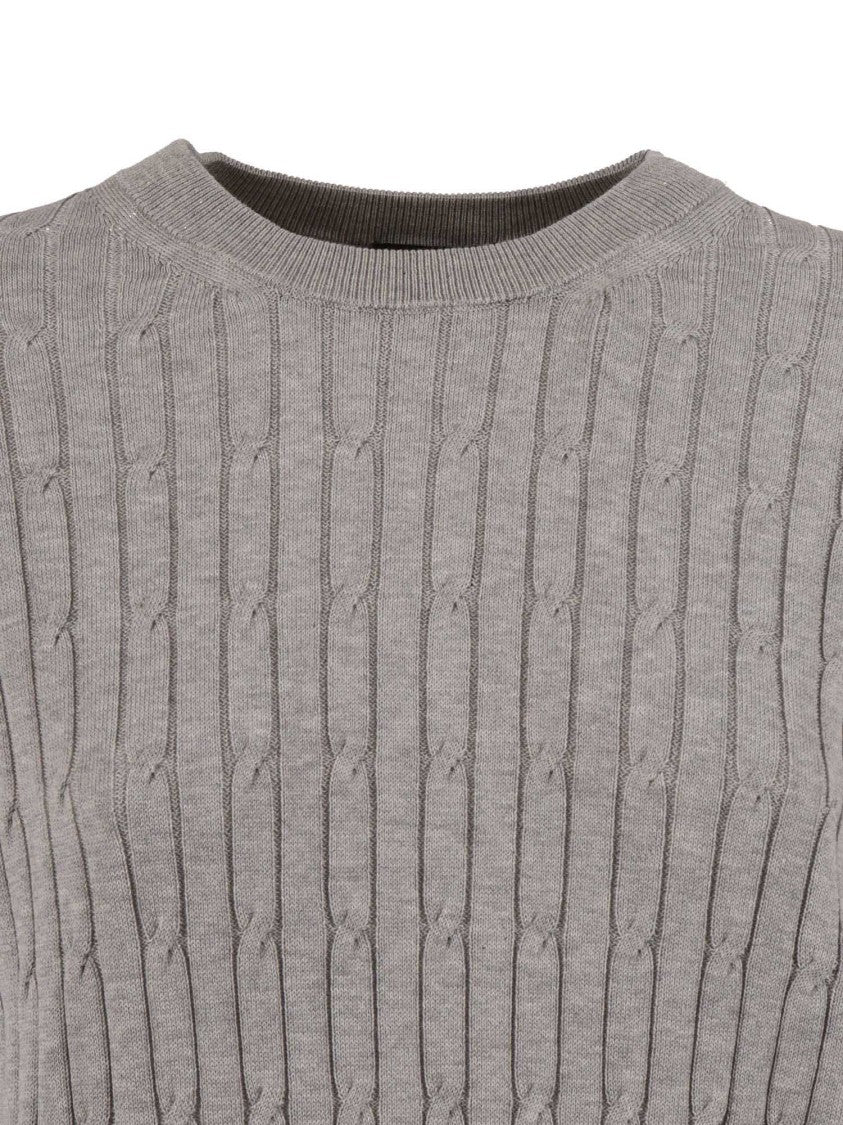 Peserico Textured Cable Knit Sweater