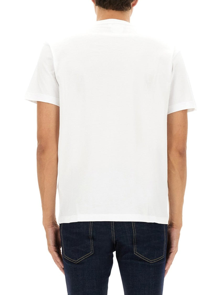 Dsquared2 Classic White T-Shirt With Subtle Logo Detail