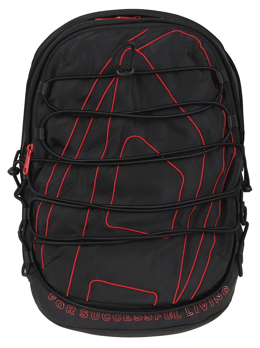 Diesel Nylon Backpack With Hiking-Inspired Design