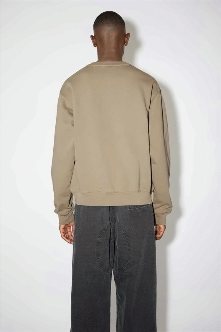 Acne Studios Relaxed Fit Long-Sleeve Sweatshirt With Graphic Design