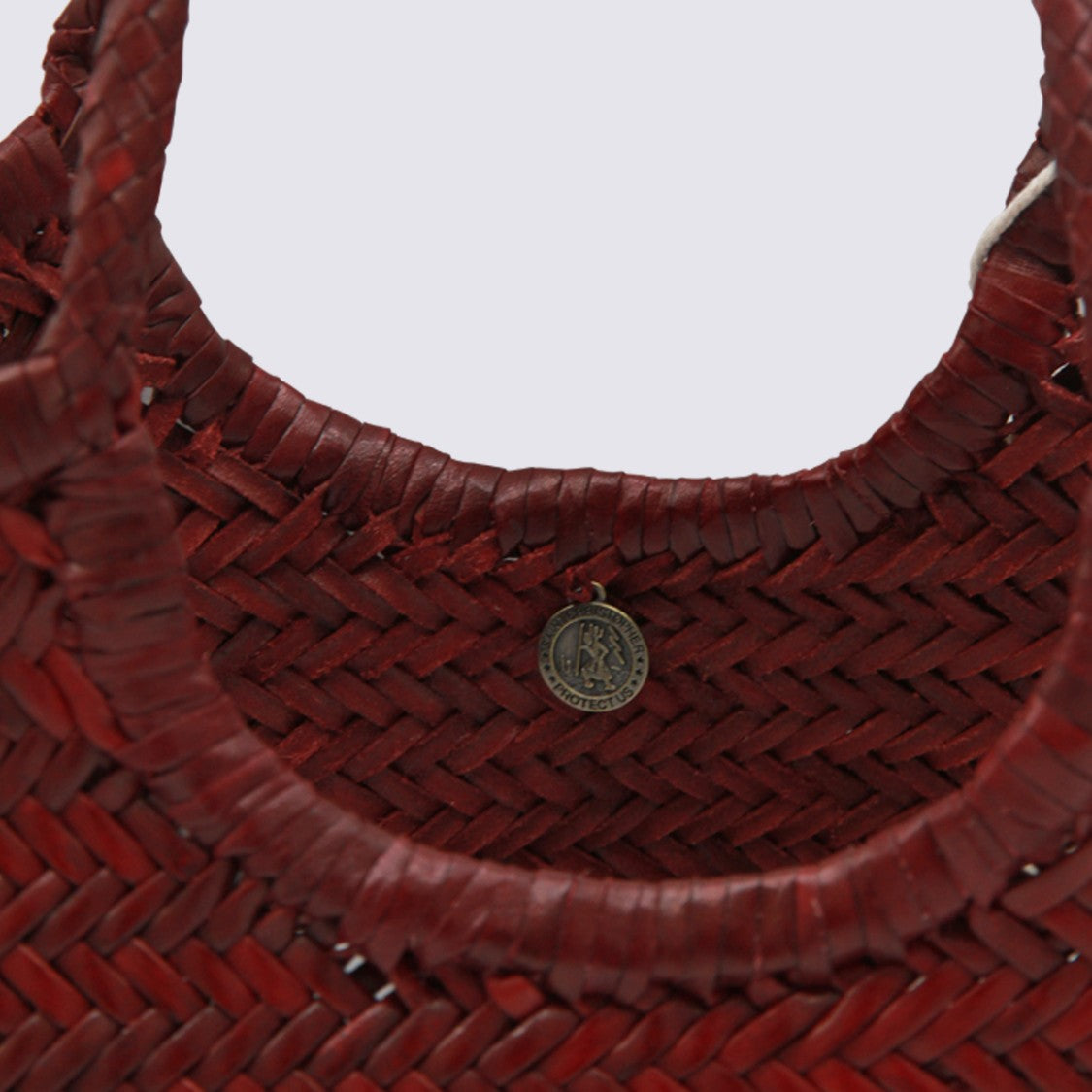 Dragon Diffusion Handcrafted Woven Braided Handle Bag