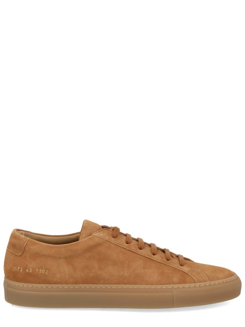Common Projects White Achilles Leather Low-Top Sneakers