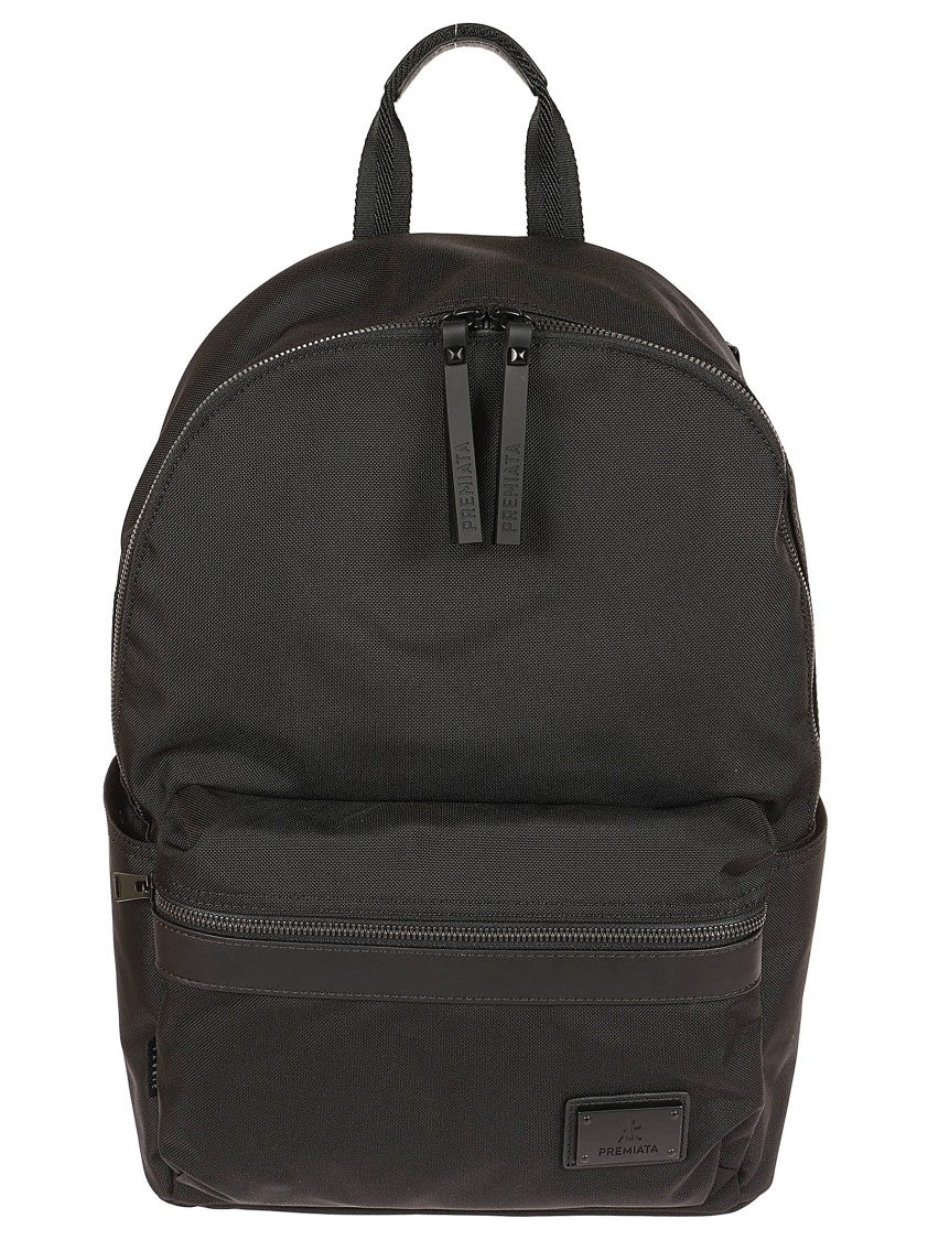 Premiata Zaino Black Nylon Backpack