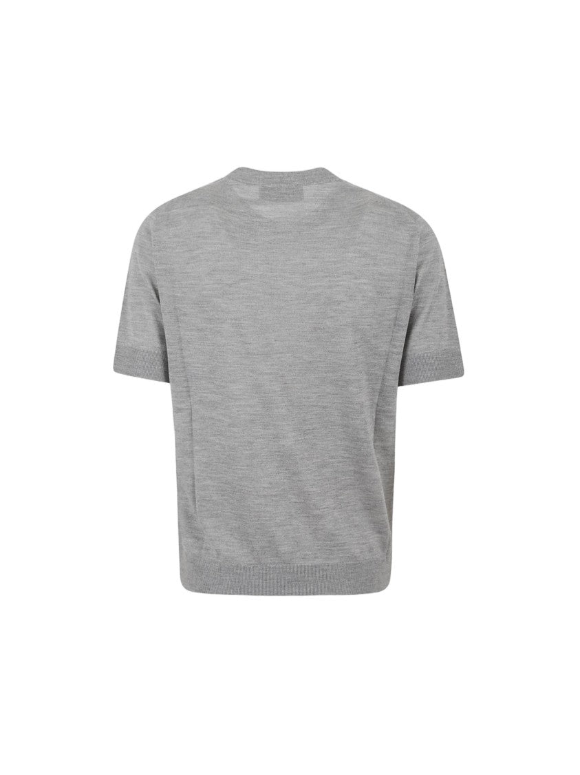 Gucci Cashmere-Silk Blend T-Shirt With Classic Crew Neckline