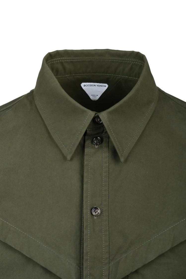Bottega Veneta Cotton Shirt - Green