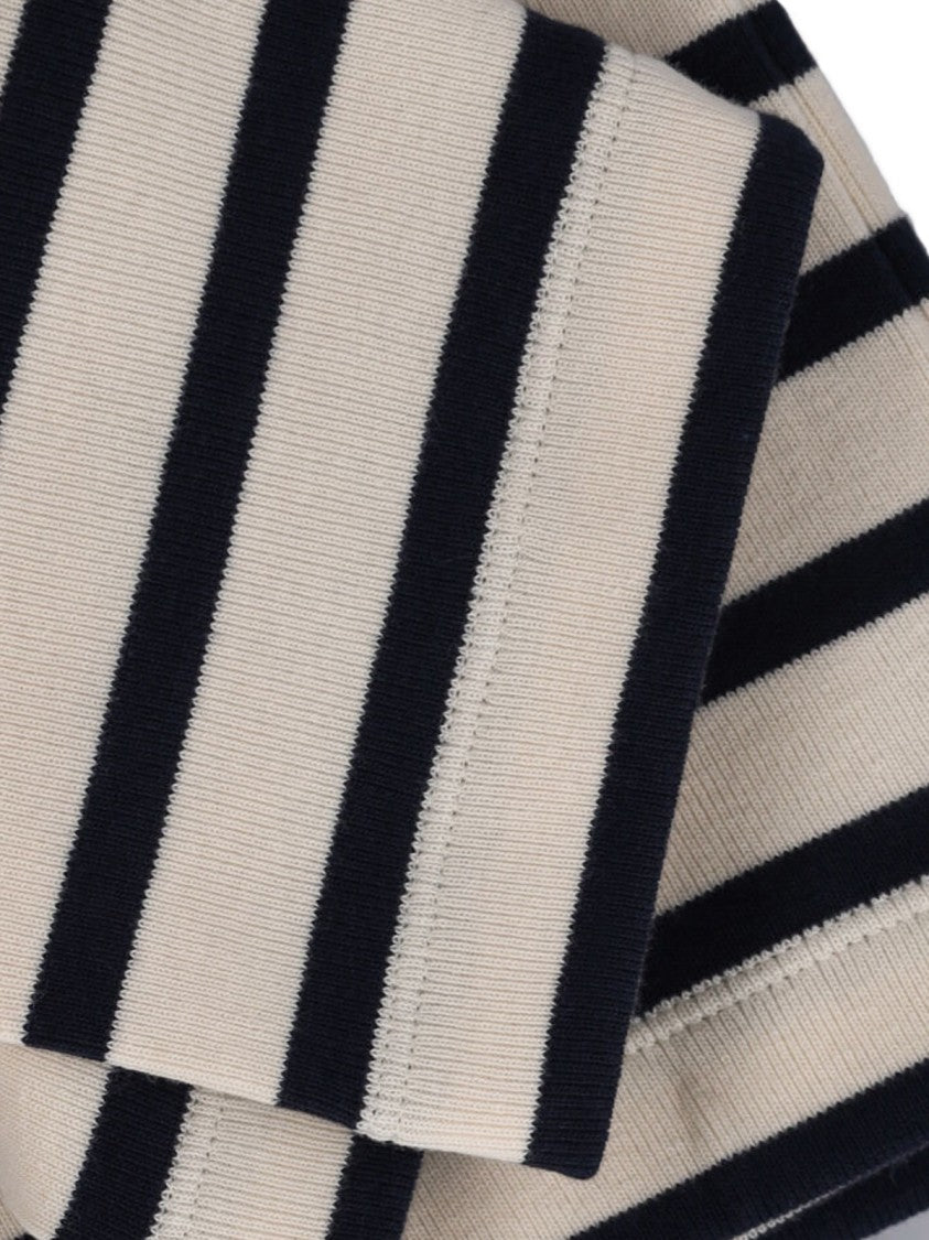 Jil Sander Striped T-Shirt – Cream