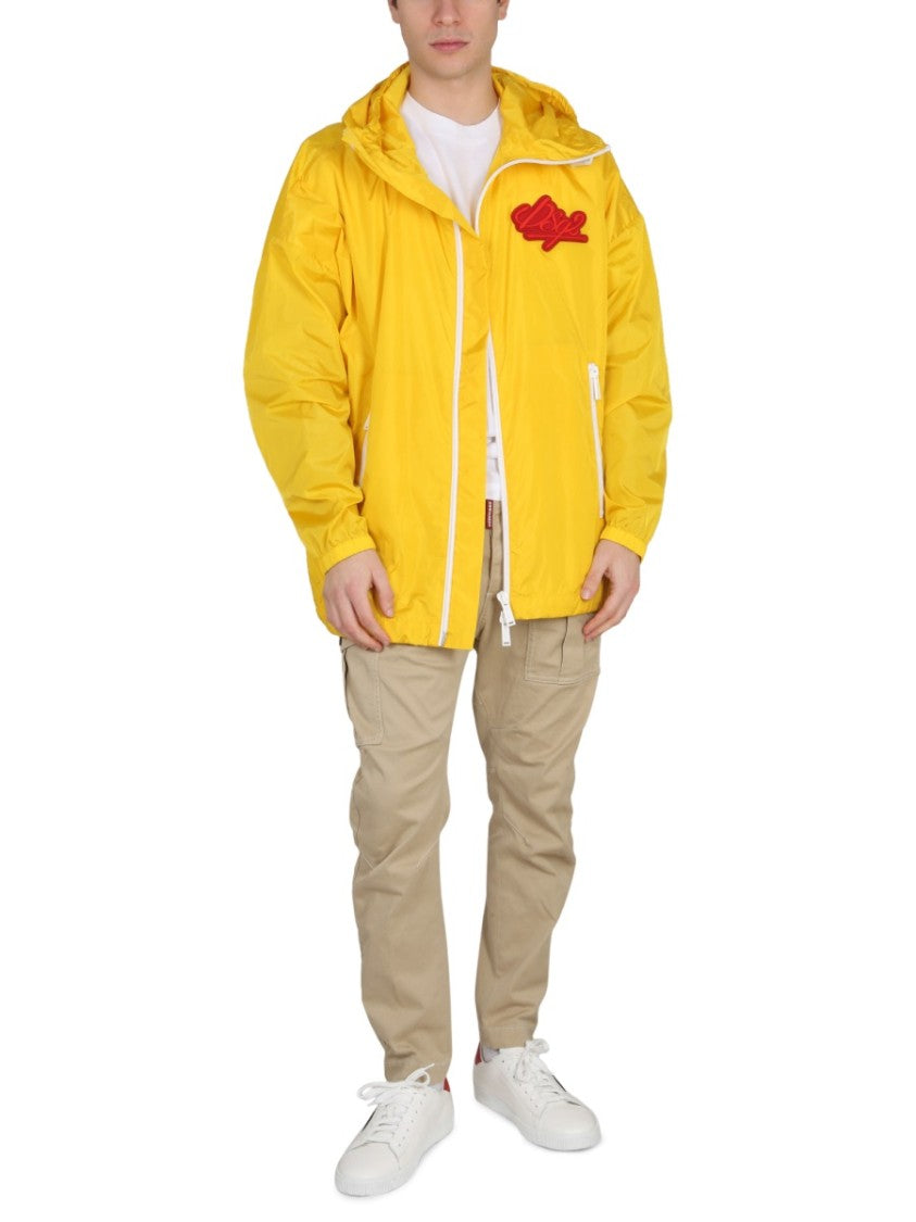 Dsquared2 Logo Patch Yellow Jacket