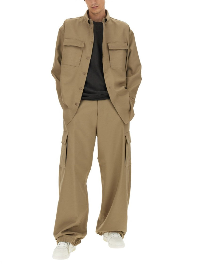 Off-White Relaxed Fit Neutrals Shirt