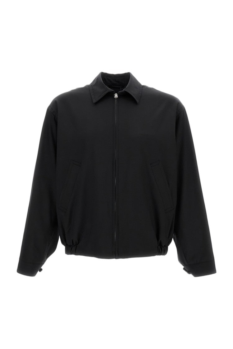 Kaptain Sunshine Wool Poplin Jacket With Pointed Collar