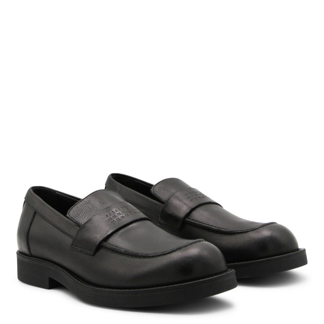 Mm6 By Maison Margiela Flat Shoes Black