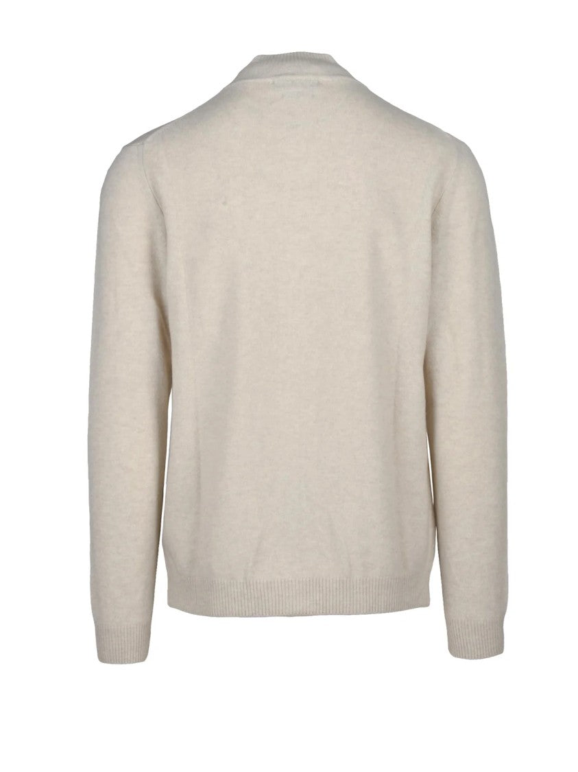Daniele Fiesoli Beige Cashmere Cardigan