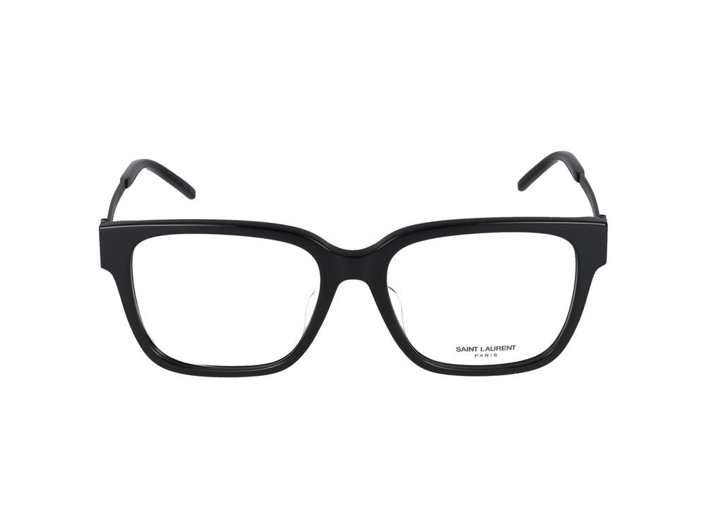 Saint Laurent Eyeglasses Sl M48o_A/F 002 Black Black Transparent 54/17/145