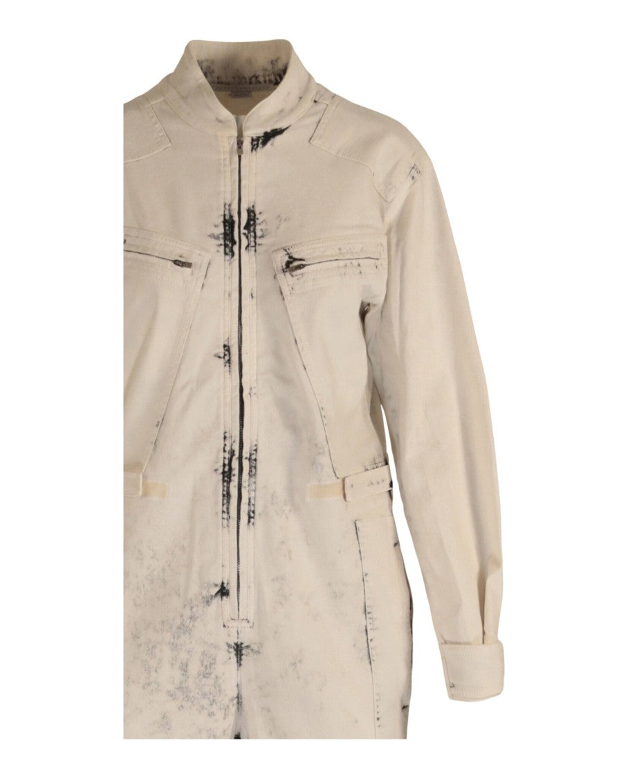 Stella Mccartney Bleached Denim Jumpsuit