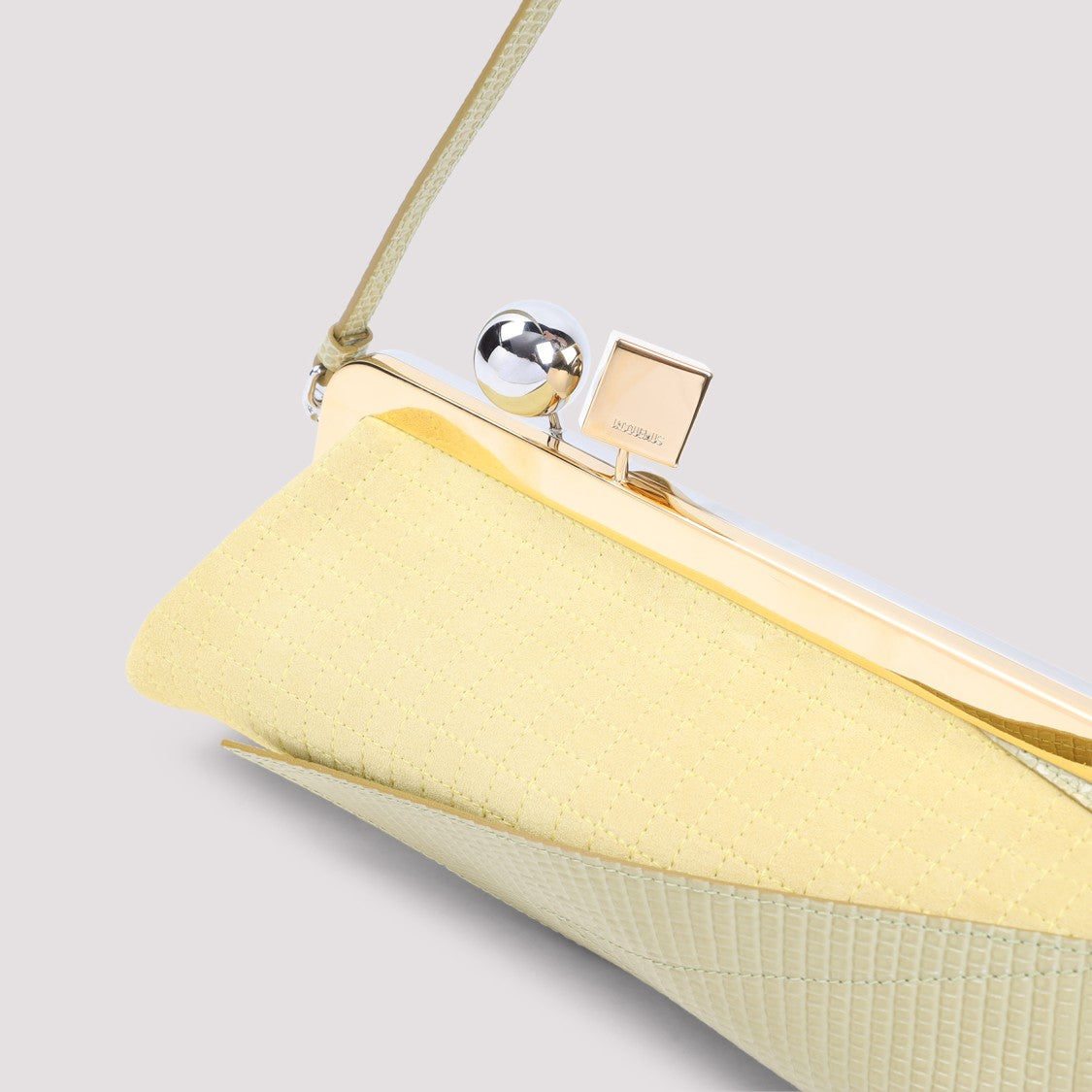 Jacquemus Structured Leather Shoulder Bag