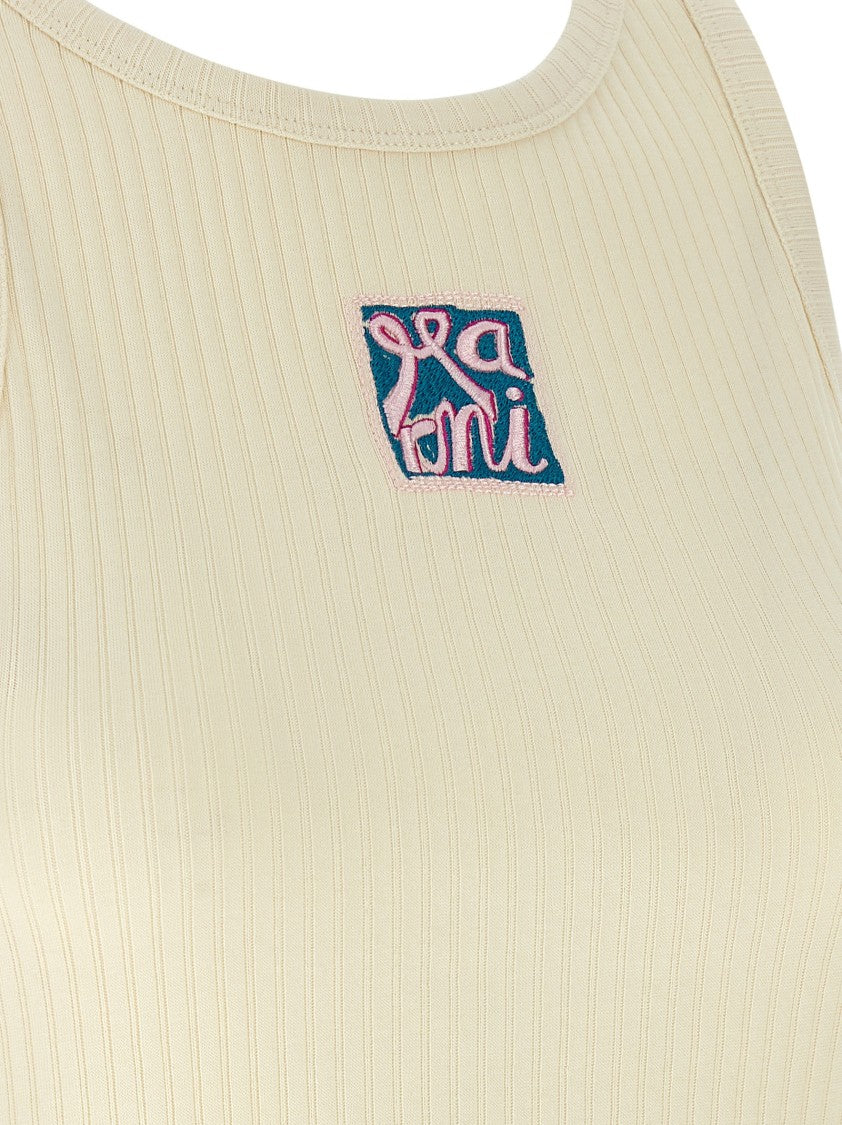 Marni Logo Patch Tank Top