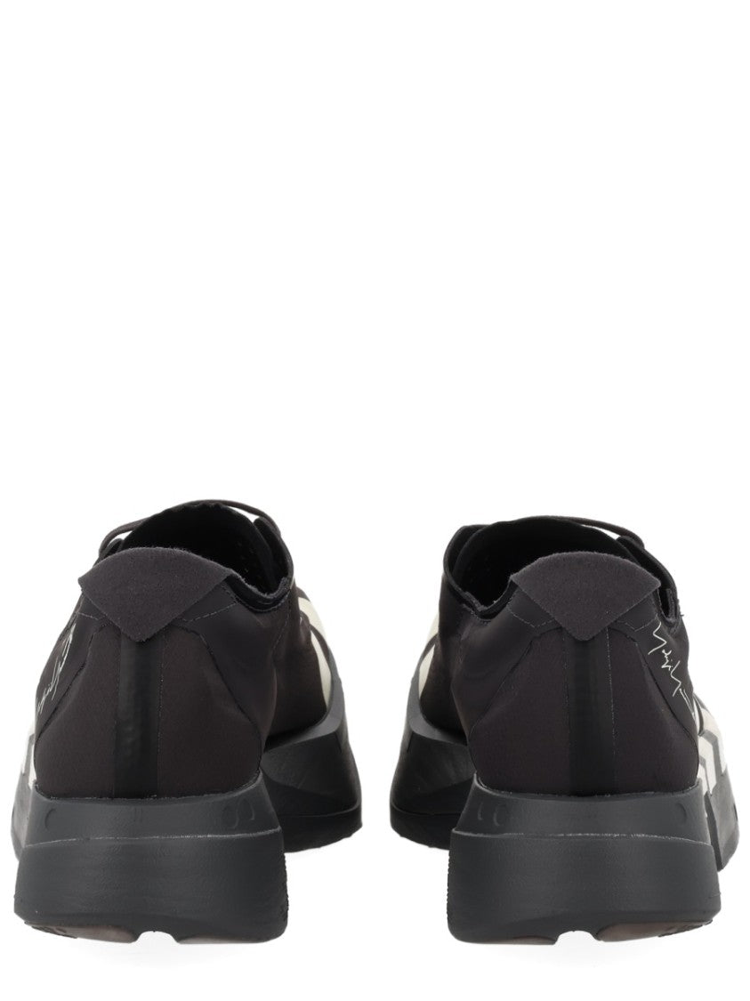 Y-3 Black Adios Pro 4 Stripes Sneakers